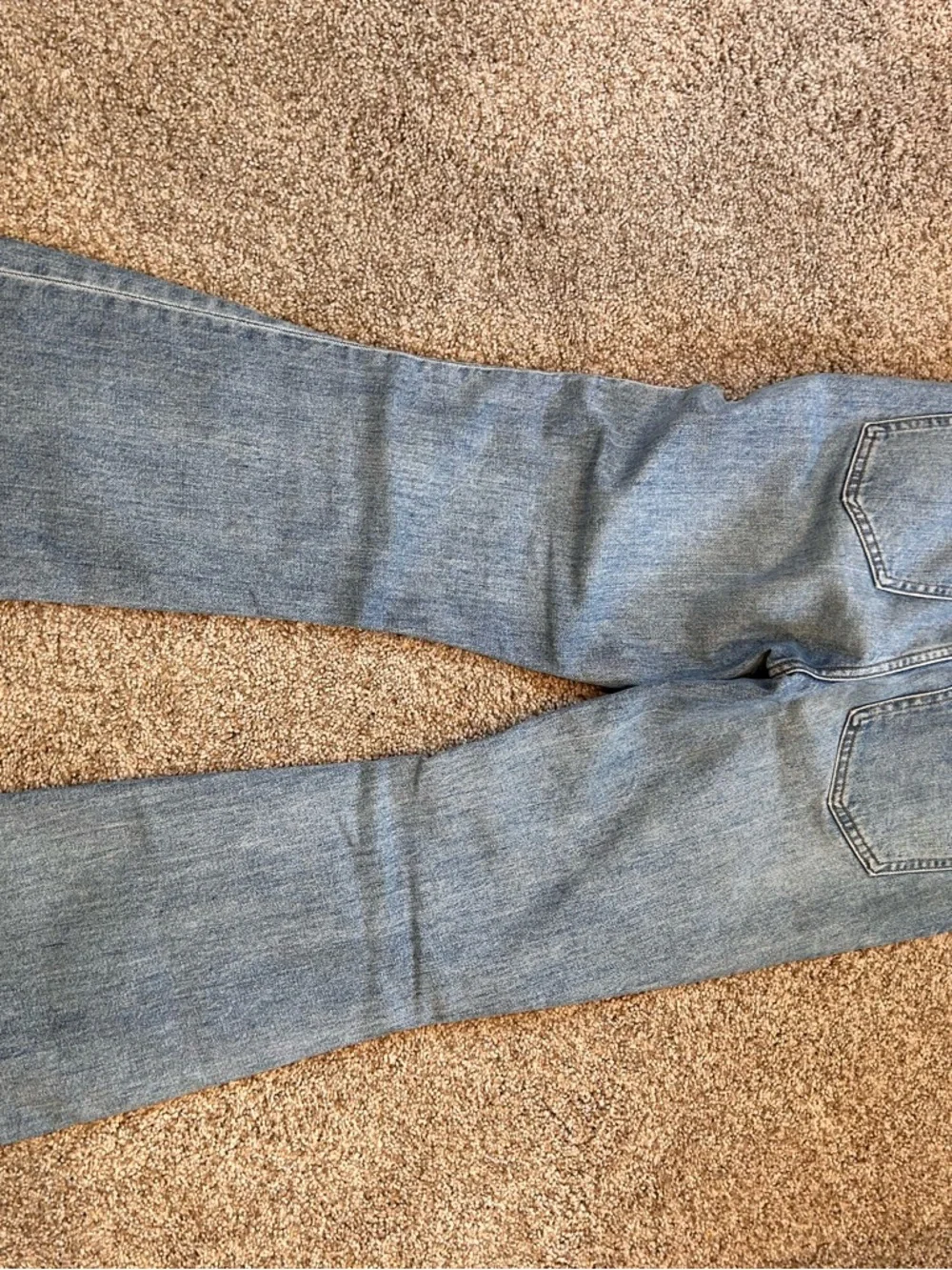 Aritizia Denim Forum The Twiggy High Rise Flare 28L. Sz 25. Organic cotton - Picture 4 of 8
